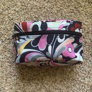 Vera Bradley Floral Multi-Color Cosmetic Bag